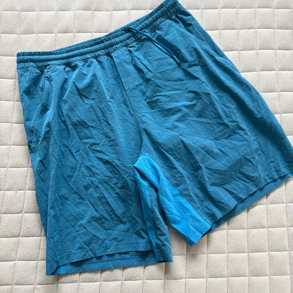 Lululemon Athletica Men’s Teal Athletic Shorts